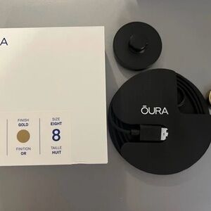 Oura Ring Gold Gen 3 Size 8